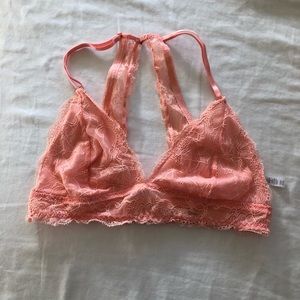 Pink Lace Bralette